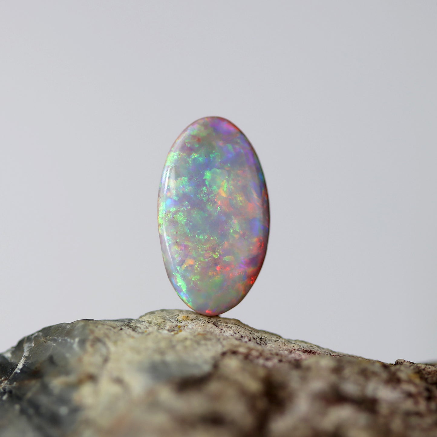 Coober Pedy dark base Unset opal 2.95ct (#1033)