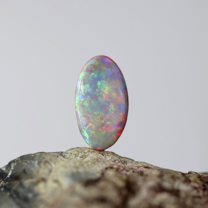 Coober Pedy dark base Unset opal 2.95ct (#1033)