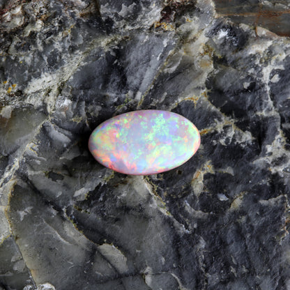 Coober Pedy dark base Unset opal 2.95ct (#1033)