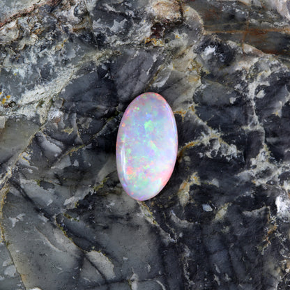 Coober Pedy dark base Unset opal 2.95ct (#1033)