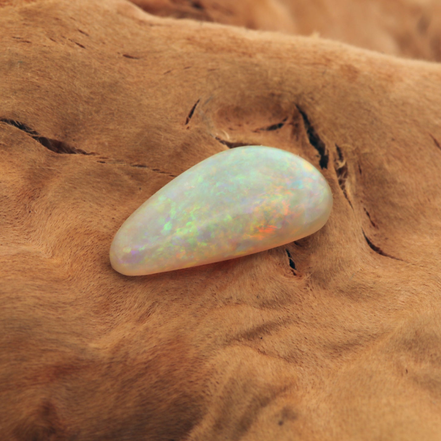 Coober Pedy White Unset Opal 2.9ct (#Opal 1004A)