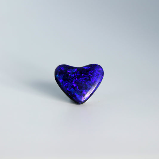 Heart-shaped Lightning Ridge Unset Opal 4.45ct (#1074)