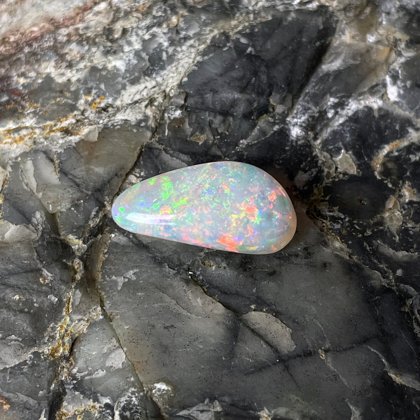 Coober Pedy White Unset Opal 2.9ct (#Opal 1004A)