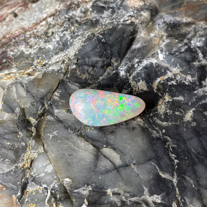 Coober Pedy White Unset Opal 2.9ct (#Opal 1004A)