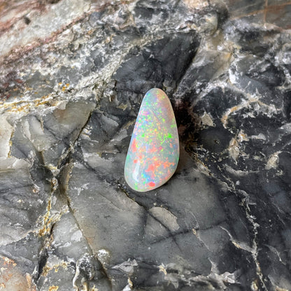 Coober Pedy White Unset Opal 2.9ct (#Opal 1004A)