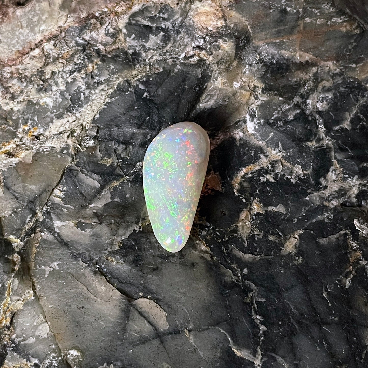 Coober Pedy White Unset Opal 2.9ct (#Opal 1004A)