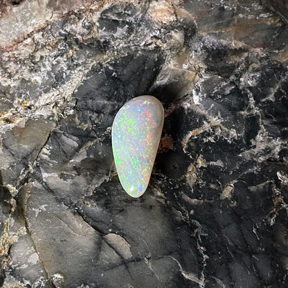 Coober Pedy White Unset Opal 2.9ct (#Opal 1004A)